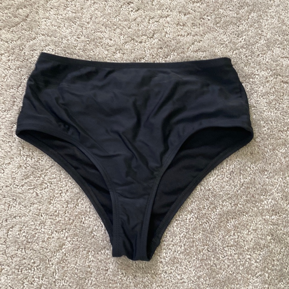 High waist bikini bottoms